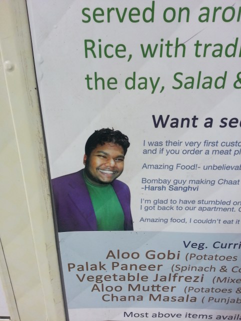 The mysterious smiling man