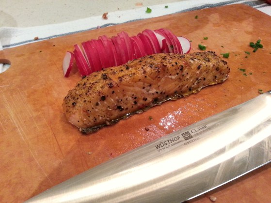 Smoked Salmon and Garnish