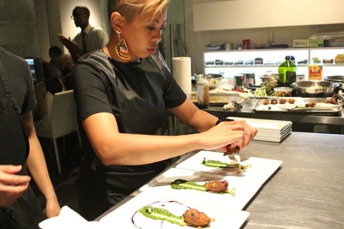 Guest chef Yana Gilbuena of the SALO Series.