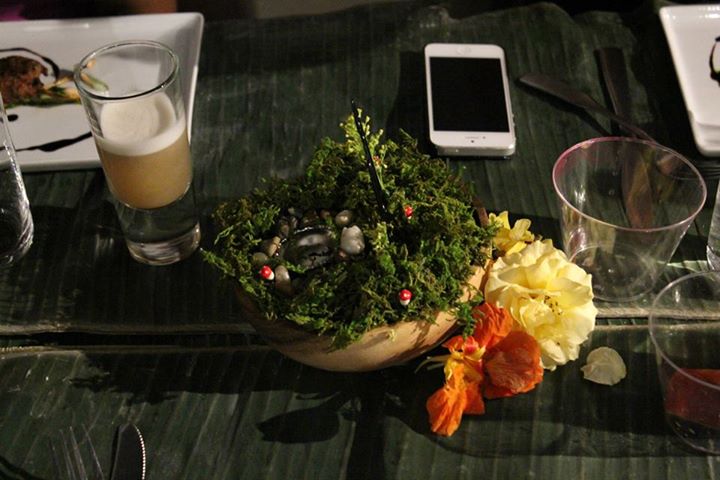 There were beautiful tables (c/o Angel Yang)...