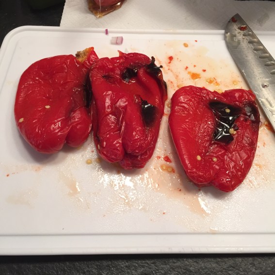 Took a pic about a quarter of the way through. Keep going till most of it is black!