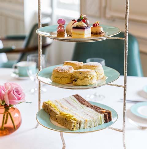 Pastries at Fortnum & Mason