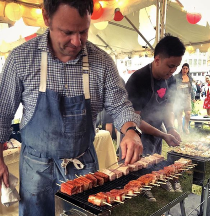Chefs Cathal and Paolo